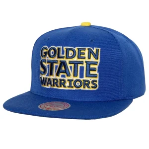 Gorra plana Golden State Warriors NBA 13 Draft – Mitchell and Ness