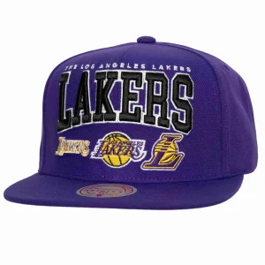 Gorra plana Lakers «NBA Champ stack» – Mitchell and Ness