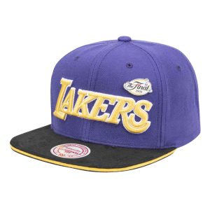 Gorra Plana Lakers Pinned Mitchell And Ness