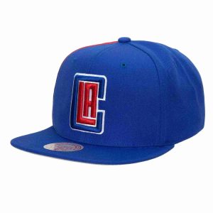 Gorra Plana Los Angeles Clippers Tapestry , Mitchell And Ness.