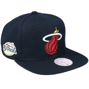 Gorra plana Miami Heat NBA Top Spot – Mitchell and Ness