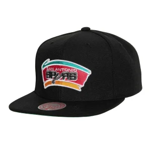 Gorra plana San Antonio Spurs «Conference Patch» – Mitchell and Ness