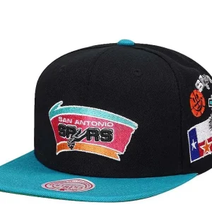 GORRA SAN ANTONIO SPURS NBA PATCH OVERLOAD – MITCHELL AND NESS