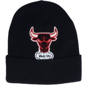 GORRO CHICAGO BULLS MITCHELL & NESS » CHENILLE LOGO CUFF «