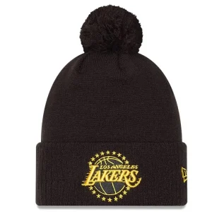 Gorro con pompón Los Angeles Lakers NBA24 City Edition Negro