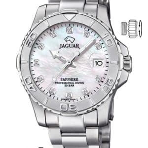 RELOJ JAGUAR SEÑORA ACERO