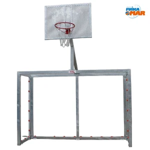 Juego de 2 Canastas / Porterías Softee Antivandálicas