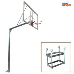 Juego de 2 Canastas Softee Monotubo con base
