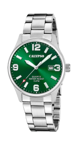Reloj Calypso de Acero Esfera Verde