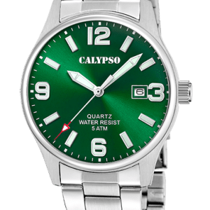 Reloj Calypso de Acero Esfera Verde