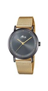 Reloj Lotus Chica Acero con malla milanesa