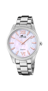 Reloj Lotus Acero Esfera Nácar