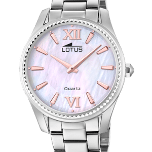 Reloj Lotus Acero Esfera Nácar