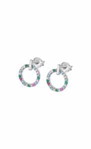 PENDIENTES DE PLATA CON PIEDRAS DE COLORES LOTUS SILVER