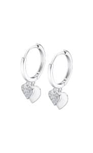 Pendientes Aros de Plata Lotus