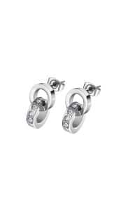 PENDIENTES LOTUS STYLE DE ACERO