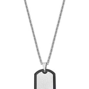 Lotus Style Colgante de Acero de hombre