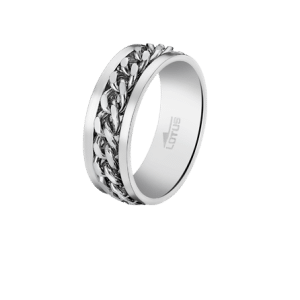 ANILLO DE ACERO LOTUS STYLE