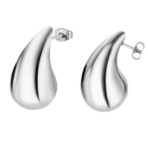 Lotus Style Pendientes Gota