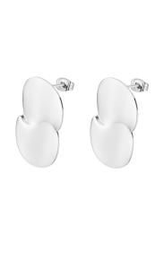 Pendientes de Acero Lotus
