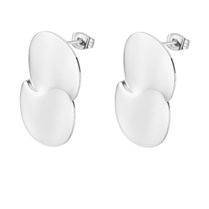 Pendientes de Acero Lotus