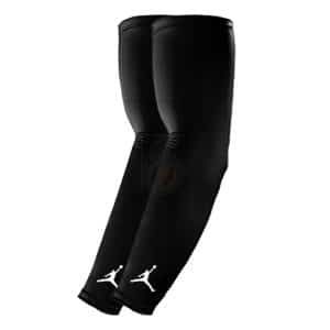 MANGAS DE LANZADOR JORDAN BLACK