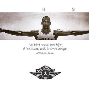 Mini Poster Nike Air Jordan Wings
