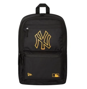 Mochila New York Yankees MLB Delaware Outline Orange Logo Negra - New Era