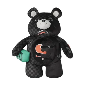 Mochila Oso Sprayground Unfinished Shark Teddy Bear