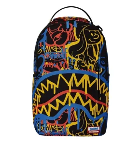 Mochila Sprayground Smurfs Neon.