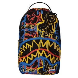 Mochila Sprayground Smurfs Neon.
