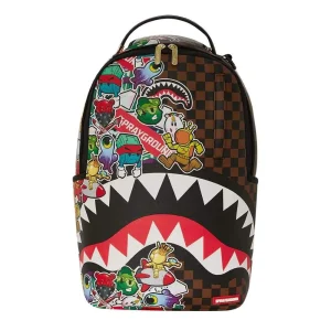 Mochila Sprayground «Sticker Bomb Sharks in Paris» *