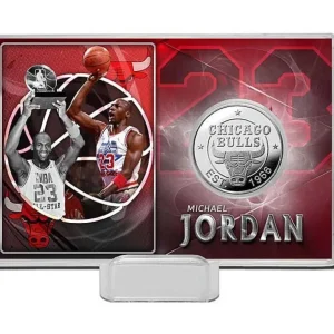 Moneda Michael Jordan Conmemorativa NBA All-Star con Chicago Bulls *
