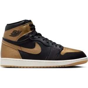 Nike Air Jordan 1 Retro High OG «Black & Gold» *