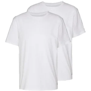 Pack 2 Camisetas Jordan Flight Cotton Underwear Blancas