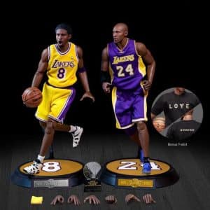 Pack 2 figuras Kobe Bryant Lakers Enterbay Masterpiece 24/8