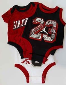 Pack 3 bodies Air Jordan Jdb - bebé