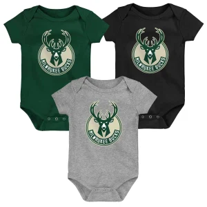 Pack 3 Body Bebe Milwaukee Bucks «Born To Win 3Pack»