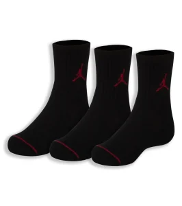 Pack 3 pares calcetines Jordan negro niños