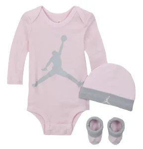Pack 3 Piezas Air Jordan Jumpman bebe Rosa