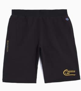 Pantalon Corto Champion x Muhammad Ali negro