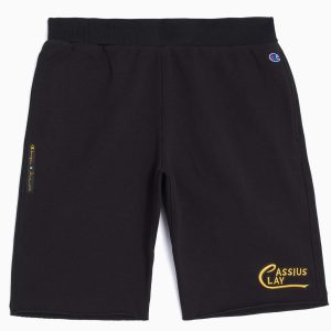 Pantalon Corto Champion x Muhammad Ali negro