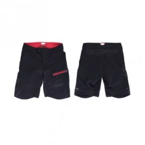 Pantalón corto Mujer XLC TR-S26 Flowby Enduro negro rojo T-S