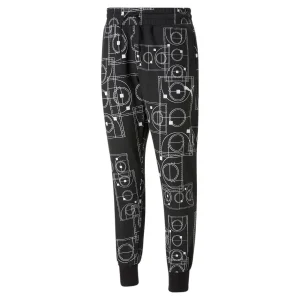 Pantalon Largo Puma Courtside Booster entrenamiento en Negro