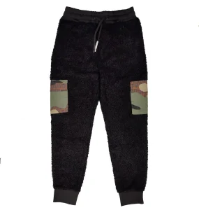PANTALON SPRAYGROUND JOGGER " TEDDYCAMO POCKET PANT " COLOR NEGRO