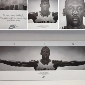 Poster Air Jordan «Wings» – Enmarcado