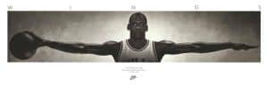 Poster Air Jordan Wings tamaño mediano
