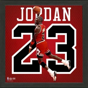 Poster Enmarcado Michael Jordan «Impact Jersey Frame» Chicago Bulls NBA *