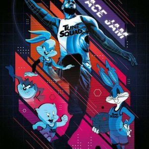 Poster Lebron James Space Jam 2 – Tune Squad