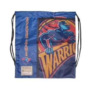 Saco Golden State Warriors NBA Team Logo Cinch Bag de Mitchell and Ness